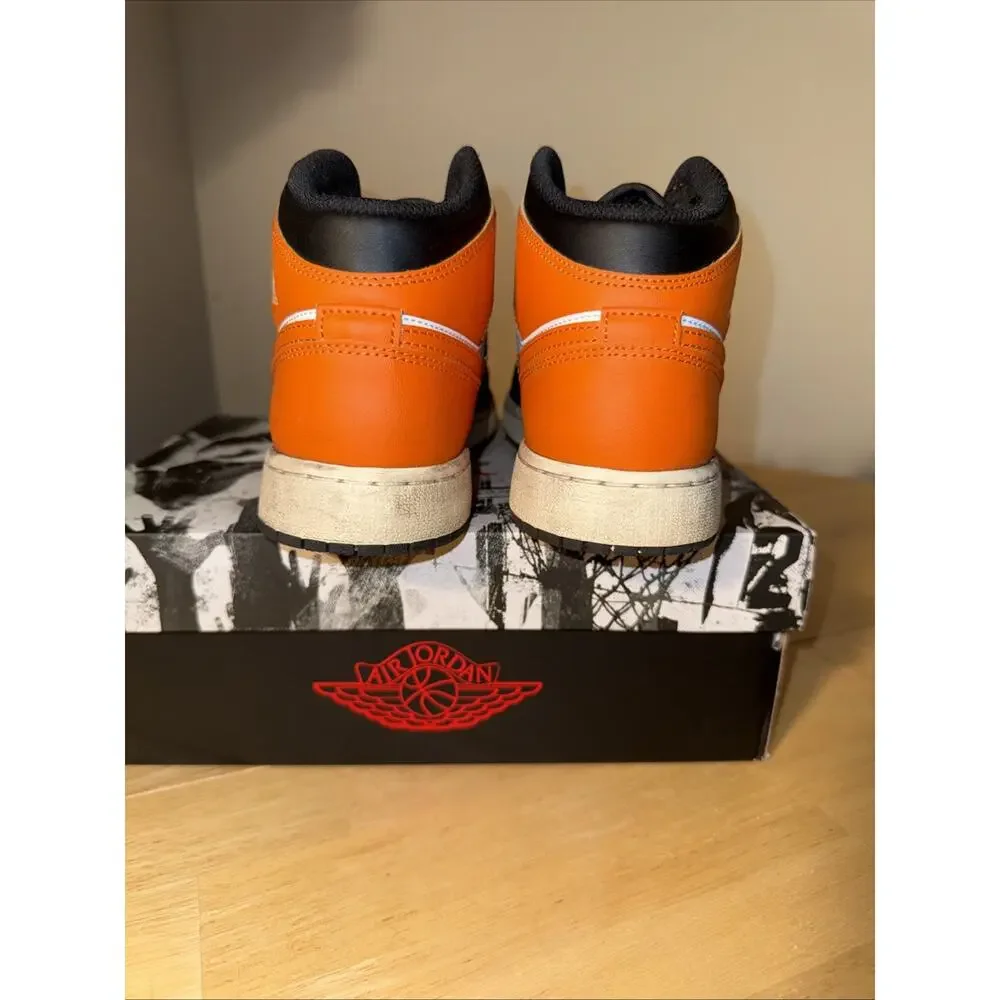 Size 6.5Y Womens 8 - Air Jordan 1 Retro OG 2025 High Shattered Backboard